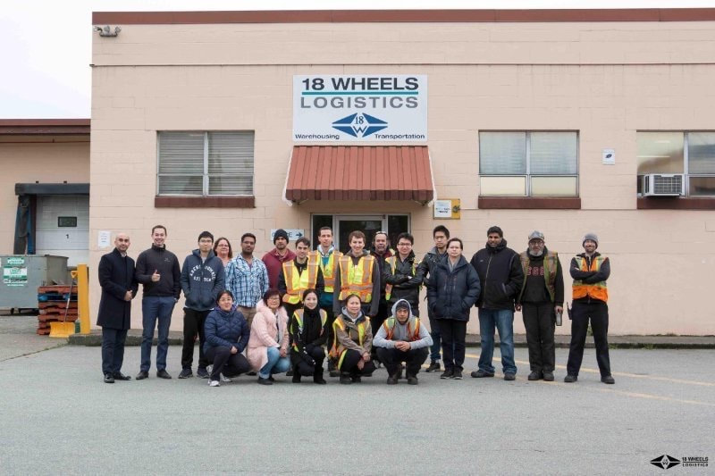 Calgary Warehouse, Alberta W-6, 18 Wheels Logistics